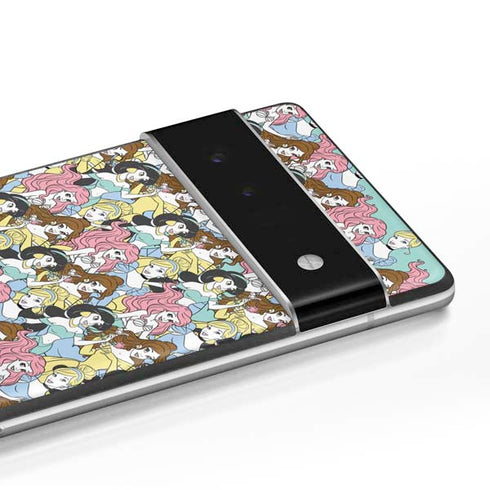 Disney Princess Disney Princesses Pattern Google Pixel 6 Pro Skin